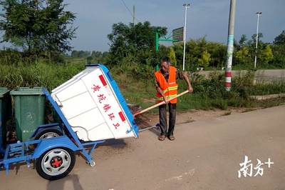 南雄新景 保潔電動(dòng)車(chē)開(kāi)進(jìn)村，垃圾清運(yùn)革新助力農(nóng)村人居環(huán)境大變樣